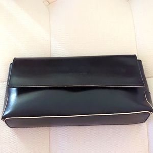 Les Copains clutch in black